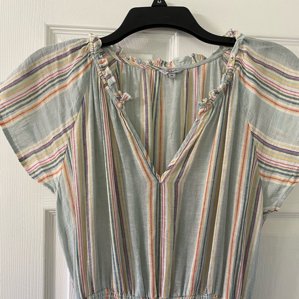 Rails Women’s Smocked Waist Mid-Calf Midi Dress